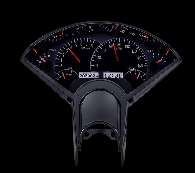 Dakota Digital Dakota Digital VHX Series Direct-Fit Analog Gauge Systems VHX-55C-S-W Autofit