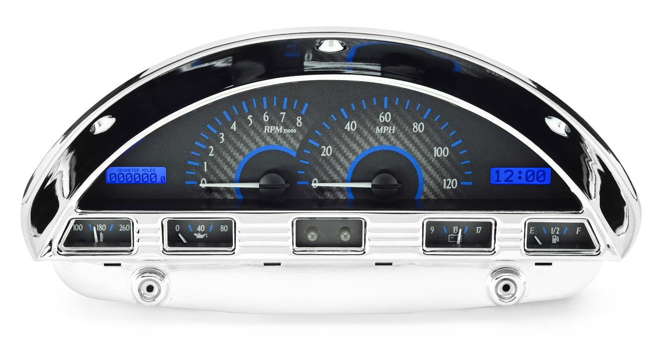Dakota Digital Dakota Digital VHX Series Direct-Fit Analog Gauge Systems VHX-56F-PU-C-B Autofit