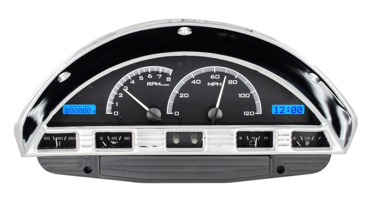 Dakota Digital Dakota Digital VHX Series Direct-Fit Analog Gauge Systems VHX-56F-PU-K-B Autofit