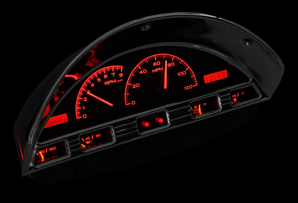 Dakota Digital Dakota Digital VHX Series Direct-Fit Analog Gauge Systems VHX-56F-PU-K-R Autofit