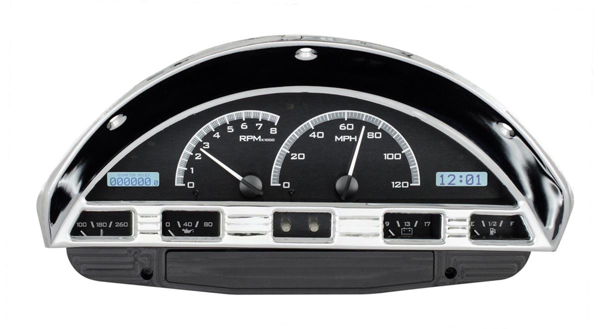Dakota Digital Dakota Digital VHX Series Direct-Fit Analog Gauge Systems VHX-56F-PU-K-W Autofit