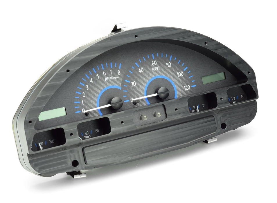 Dakota Digital Dakota Digital VHX Series Direct-Fit Analog Gauge Systems VHX-56F-PU-S-B Autofit