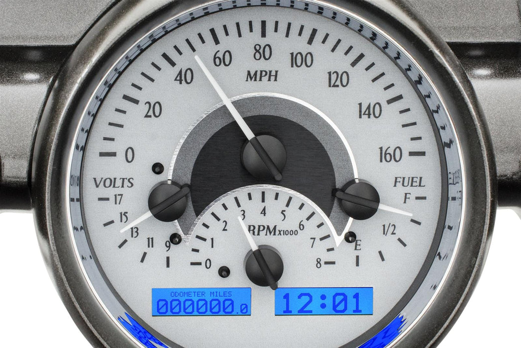 Dakota Digital Dakota Digital VHX Series Direct-Fit Analog Gauge Systems VHX-57C-S-B Autofit