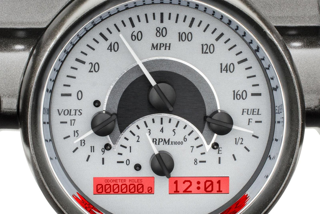 Dakota Digital Dakota Digital VHX Series Direct-Fit Analog Gauge Systems VHX-57C-S-R Autofit