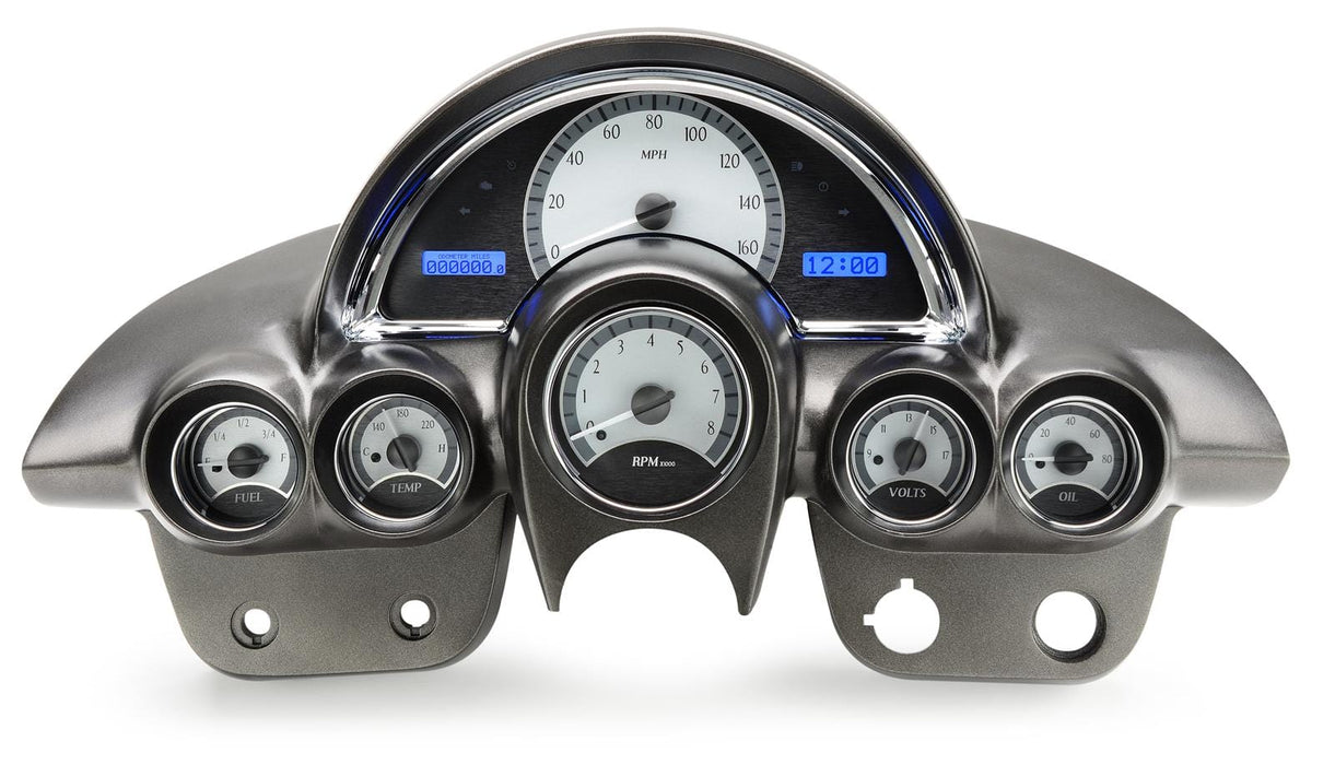 Dakota Digital Dakota Digital VHX Series Direct-Fit Analog Gauge Systems VHX-58C-VET-S-B Autofit
