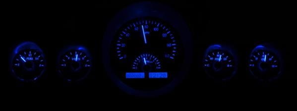 Dakota Digital Dakota Digital VHX Series Direct-Fit Analog Gauge Systems VHX-59C-IMP-C-B Autofit
