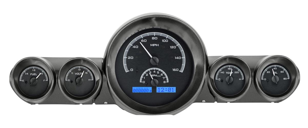 Dakota Digital Dakota Digital VHX Series Direct-Fit Analog Gauge Systems VHX-59C-IMP-K-B Autofit