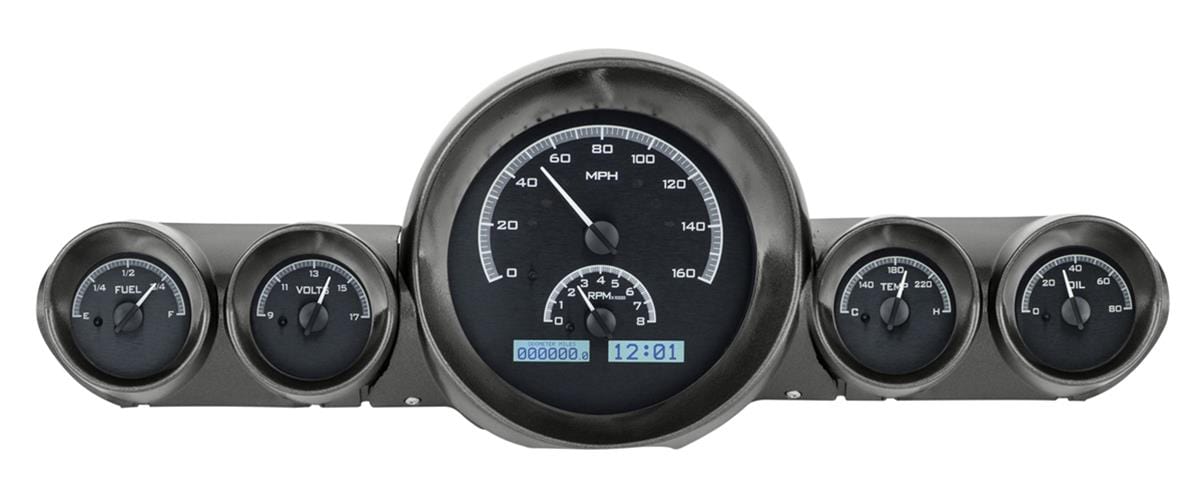 Dakota Digital Dakota Digital VHX Series Direct-Fit Analog Gauge Systems VHX-59C-IMP-K-W Autofit