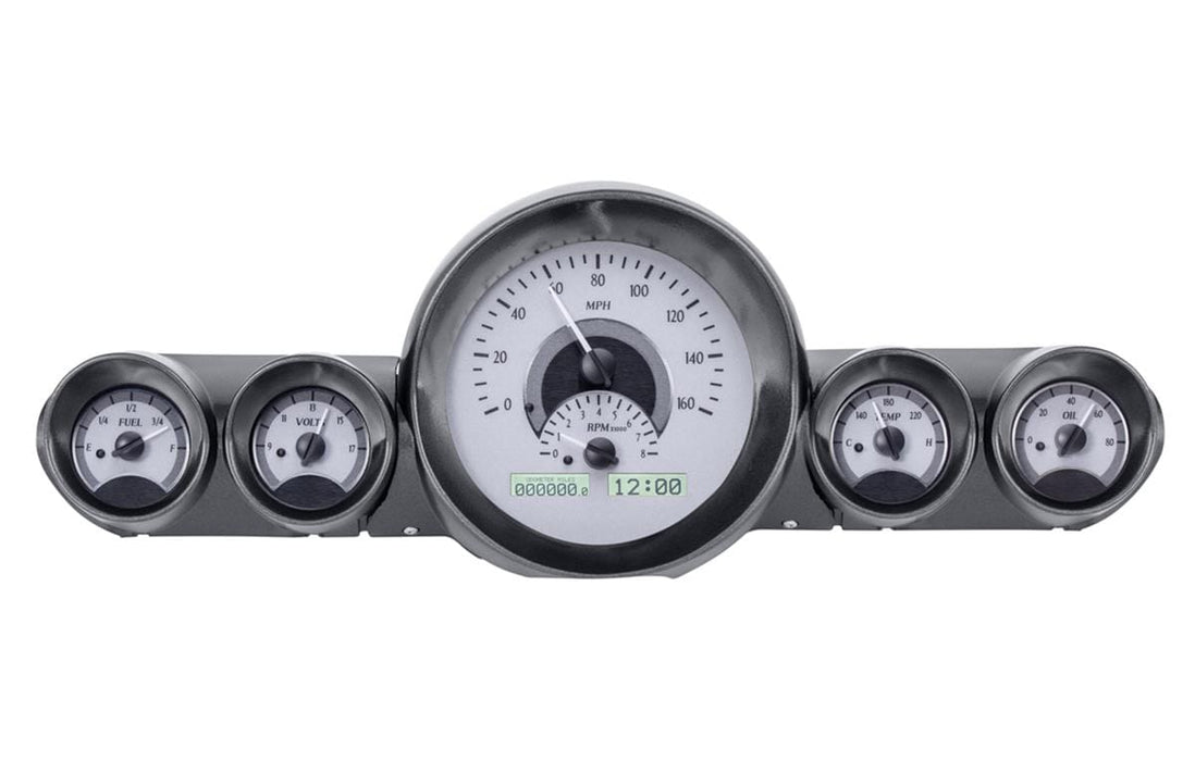 Dakota Digital Dakota Digital VHX Series Direct-Fit Analog Gauge Systems VHX-59C-IMP-S-W Autofit