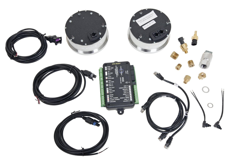 Dakota Digital Dakota Digital VHX Series Direct-Fit Analog Gauge Systems VHX-60C-PU-K-R Autofit
