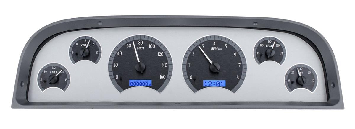 Dakota Digital Dakota Digital VHX Series Direct-Fit Analog Gauge Systems VHX-60C-PU-S-B Autofit