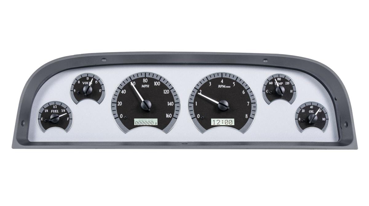 Dakota Digital Dakota Digital VHX Series Direct-Fit Analog Gauge Systems VHX-60C-PU-S-W Autofit