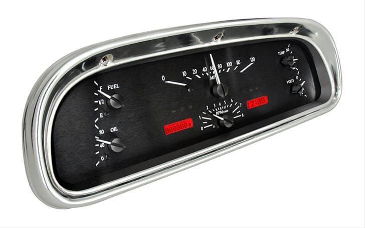 Dakota Digital Dakota Digital VHX Series Direct-Fit Analog Gauge Systems VHX-60F-FAL-S-B Autofit