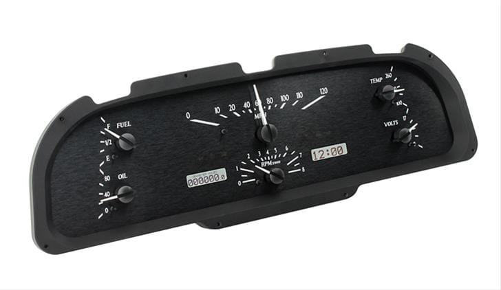 Dakota Digital Dakota Digital VHX Series Direct-Fit Analog Gauge Systems VHX-60F-FAL-S-B Autofit
