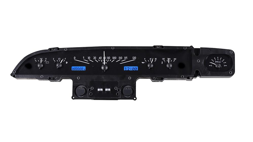Dakota Digital Dakota Digital VHX Series Direct-Fit Analog Gauge Systems VHX-60F-GAL-K-B Autofit