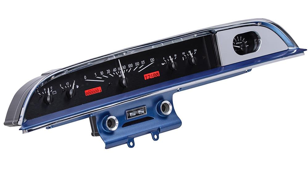 Dakota Digital Dakota Digital VHX Series Direct-Fit Analog Gauge Systems VHX-60F-GAL-K-R Autofit