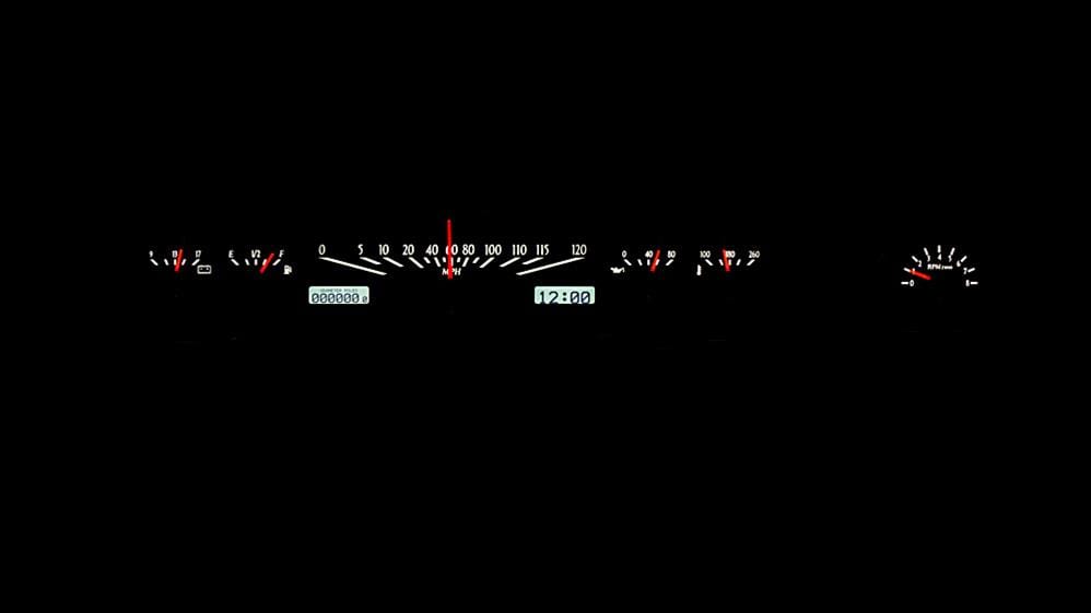 Dakota Digital Dakota Digital VHX Series Direct-Fit Analog Gauge Systems VHX-60F-GAL-K-W Autofit