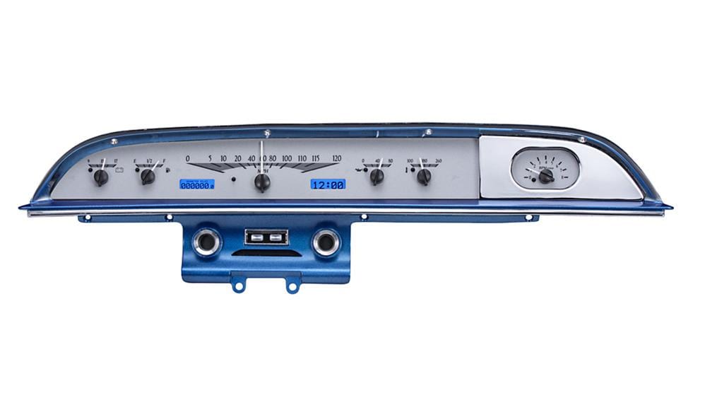 Dakota Digital Dakota Digital VHX Series Direct-Fit Analog Gauge Systems VHX-60F-GAL-S-B Autofit