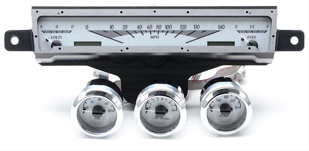 Dakota Digital Dakota Digital VHX Series Direct-Fit Analog Gauge Systems VHX-61C-IMP-S-W Autofit