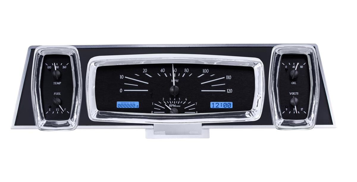 Dakota Digital Dakota Digital VHX Series Direct-Fit Analog Gauge Systems VHX-61L-K-B Autofit