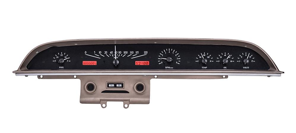Dakota Digital Dakota Digital VHX Series Direct-Fit Analog Gauge Systems VHX-62F-GAL-K-R Autofit