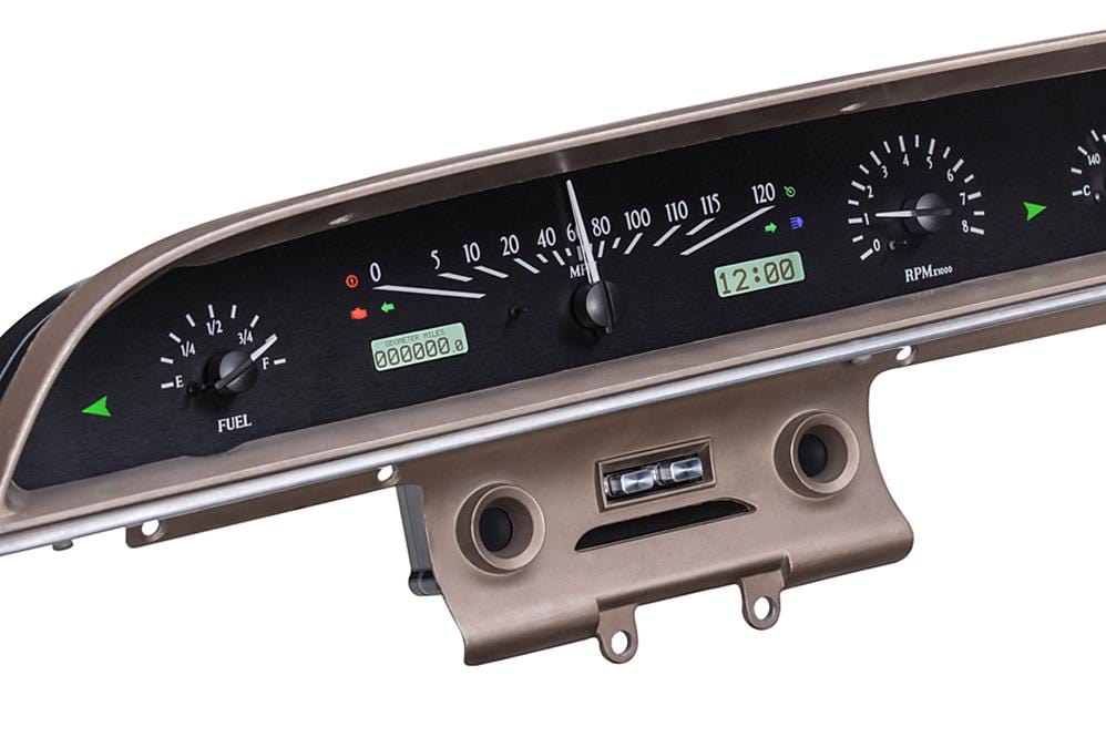 Dakota Digital Dakota Digital VHX Series Direct-Fit Analog Gauge Systems VHX-62F-GAL-K-W Autofit