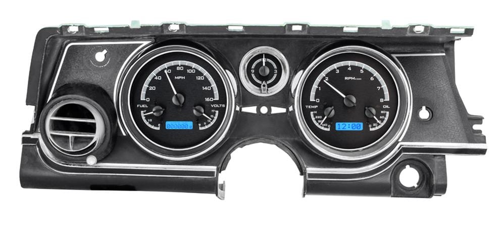 Dakota Digital Dakota Digital VHX Series Direct-Fit Analog Gauge Systems VHX-63B-RIV-K-B Autofit