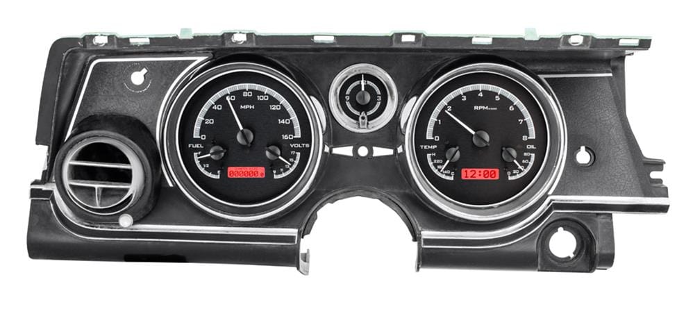 Dakota Digital Dakota Digital VHX Series Direct-Fit Analog Gauge Systems VHX-63B-RIV-K-R Autofit