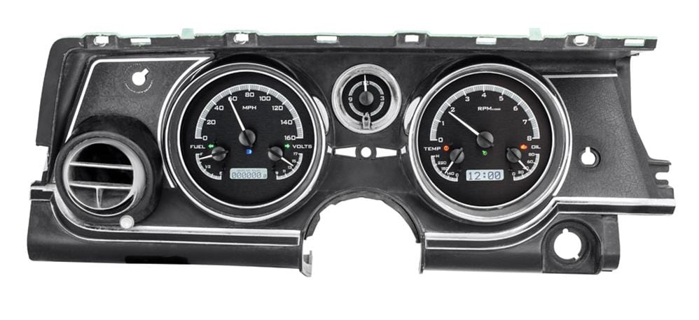 Dakota Digital Dakota Digital VHX Series Direct-Fit Analog Gauge Systems VHX-63B-RIV-K-W Autofit