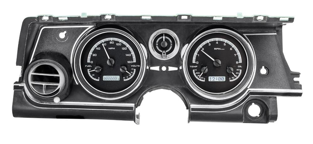 Dakota Digital Dakota Digital VHX Series Direct-Fit Analog Gauge Systems VHX-63B-RIV-K-W Autofit