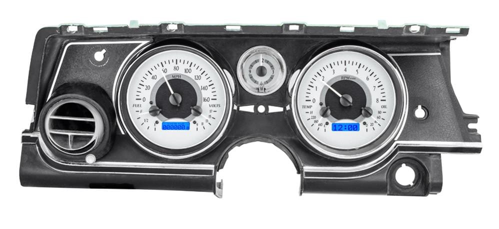 Dakota Digital Dakota Digital VHX Series Direct-Fit Analog Gauge Systems VHX-63B-RIV-S-B Autofit