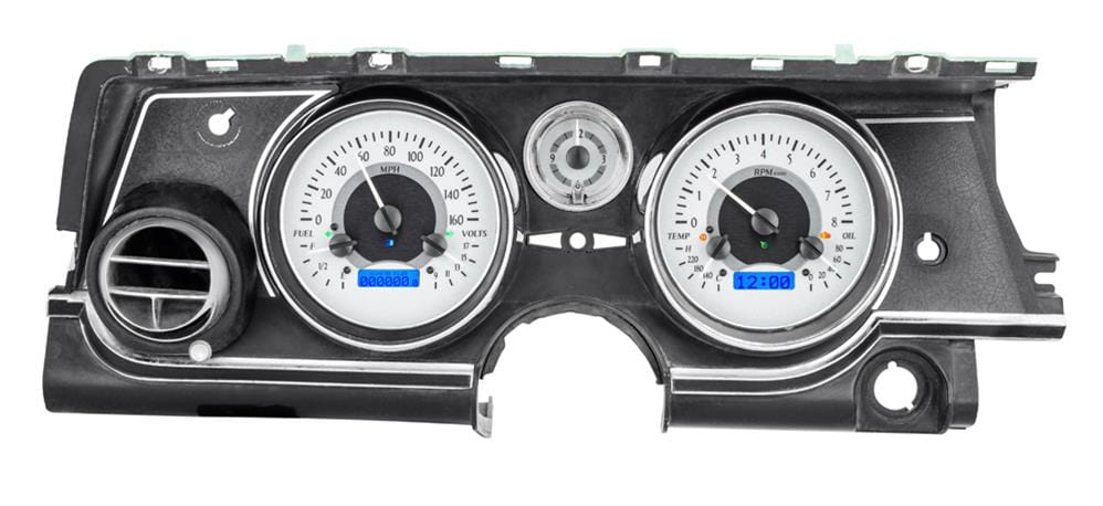 Dakota Digital Dakota Digital VHX Series Direct-Fit Analog Gauge Systems VHX-63B-RIV-S-B Autofit