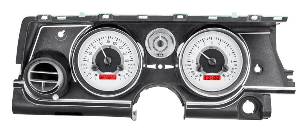 Dakota Digital Dakota Digital VHX Series Direct-Fit Analog Gauge Systems VHX-63B-RIV-S-R Autofit