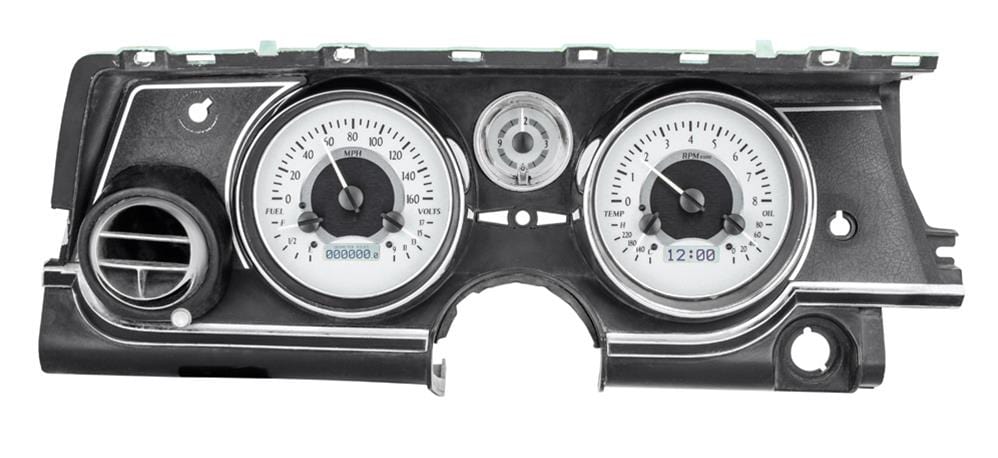 Dakota Digital Dakota Digital VHX Series Direct-Fit Analog Gauge Systems VHX-63B-RIV-S-W Autofit