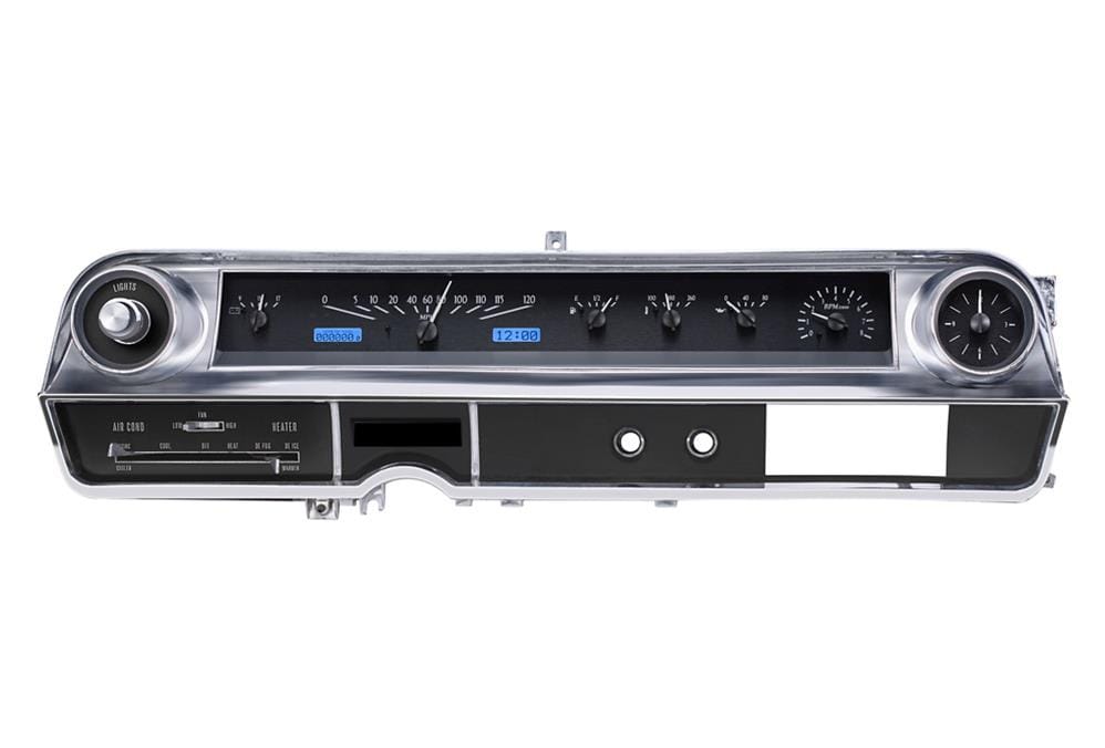 Dakota Digital Dakota Digital VHX Series Direct-Fit Analog Gauge Systems VHX-63C-CAD-K-B Autofit