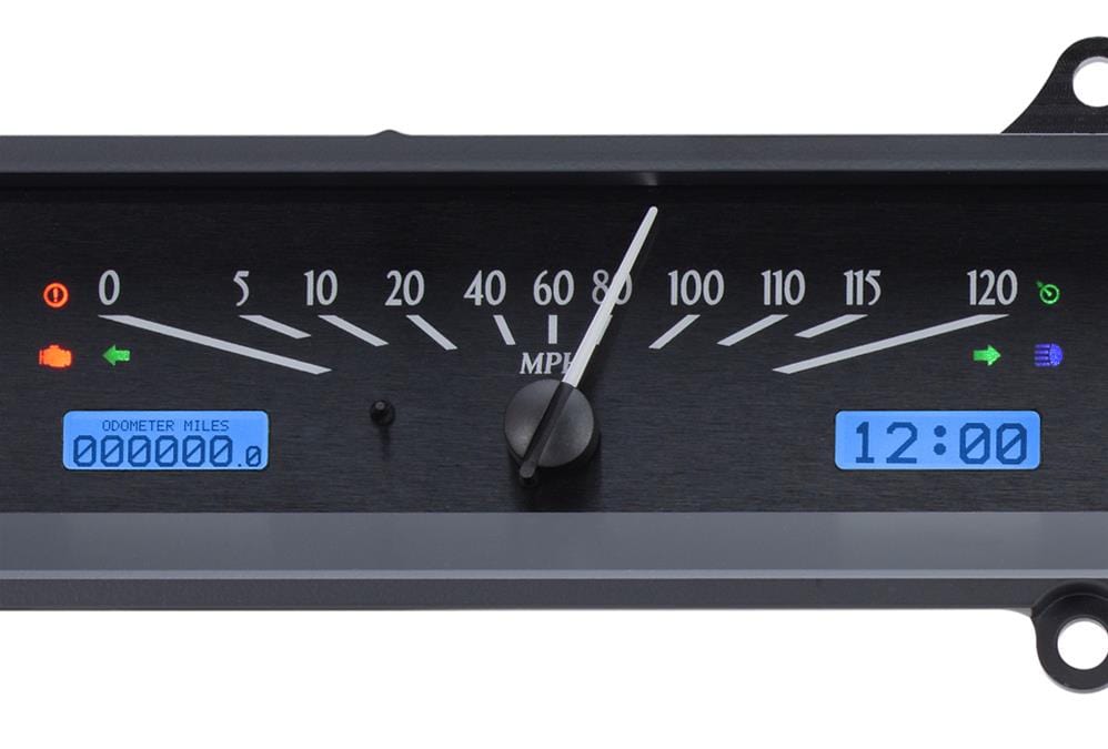 Dakota Digital Dakota Digital VHX Series Direct-Fit Analog Gauge Systems VHX-63C-CAD-K-B Autofit