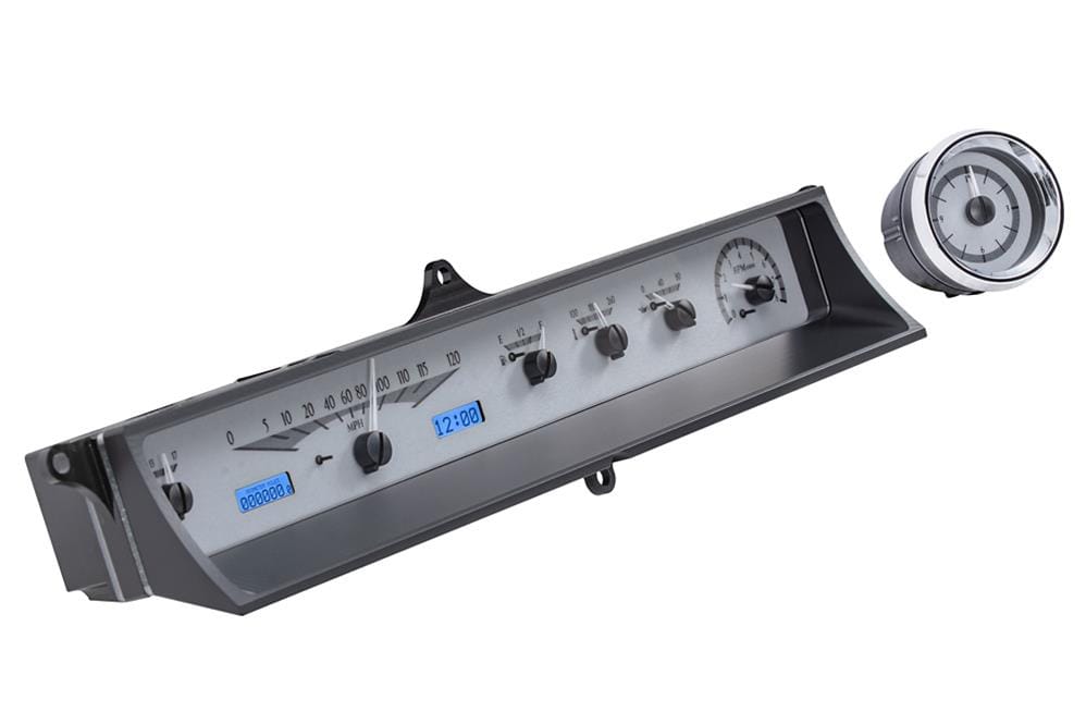 Dakota Digital Dakota Digital VHX Series Direct-Fit Analog Gauge Systems VHX-63C-CAD-S-B Autofit