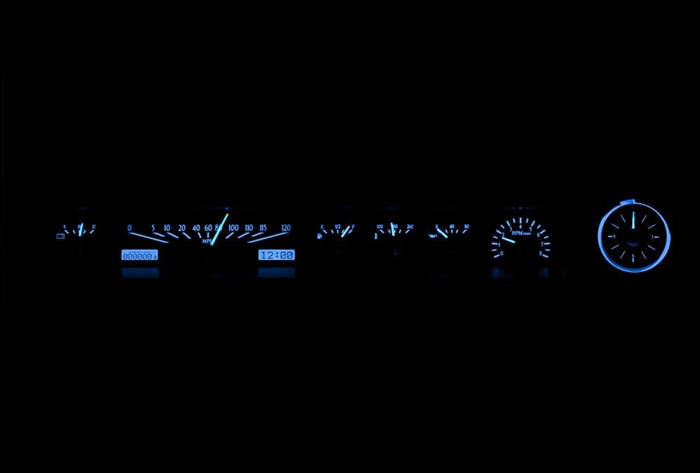 Dakota Digital Dakota Digital VHX Series Direct-Fit Analog Gauge Systems VHX-63C-CAD-S-B Autofit