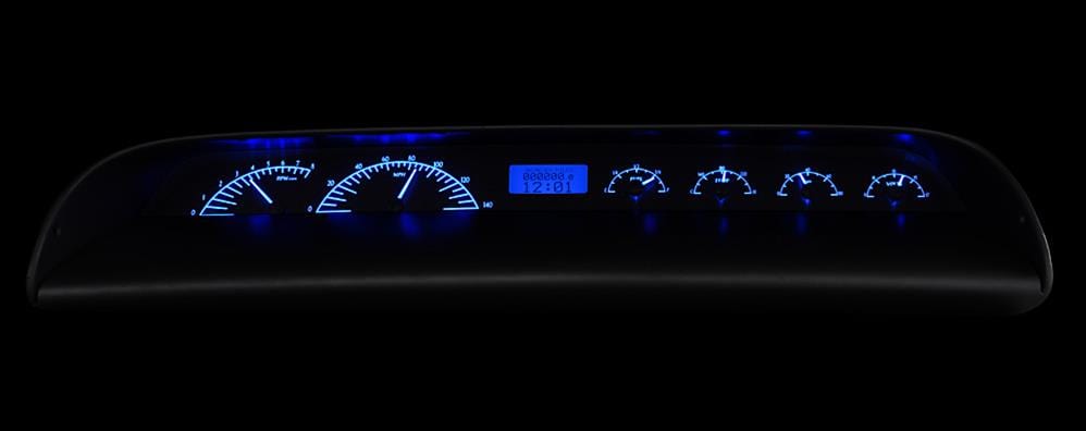Dakota Digital Dakota Digital VHX Series Direct-Fit Analog Gauge Systems VHX-63C-IMP-K-B Autofit