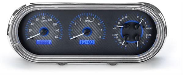 Dakota Digital Dakota Digital VHX Series Direct-Fit Analog Gauge Systems VHX-63C-NOV-C-B Autofit
