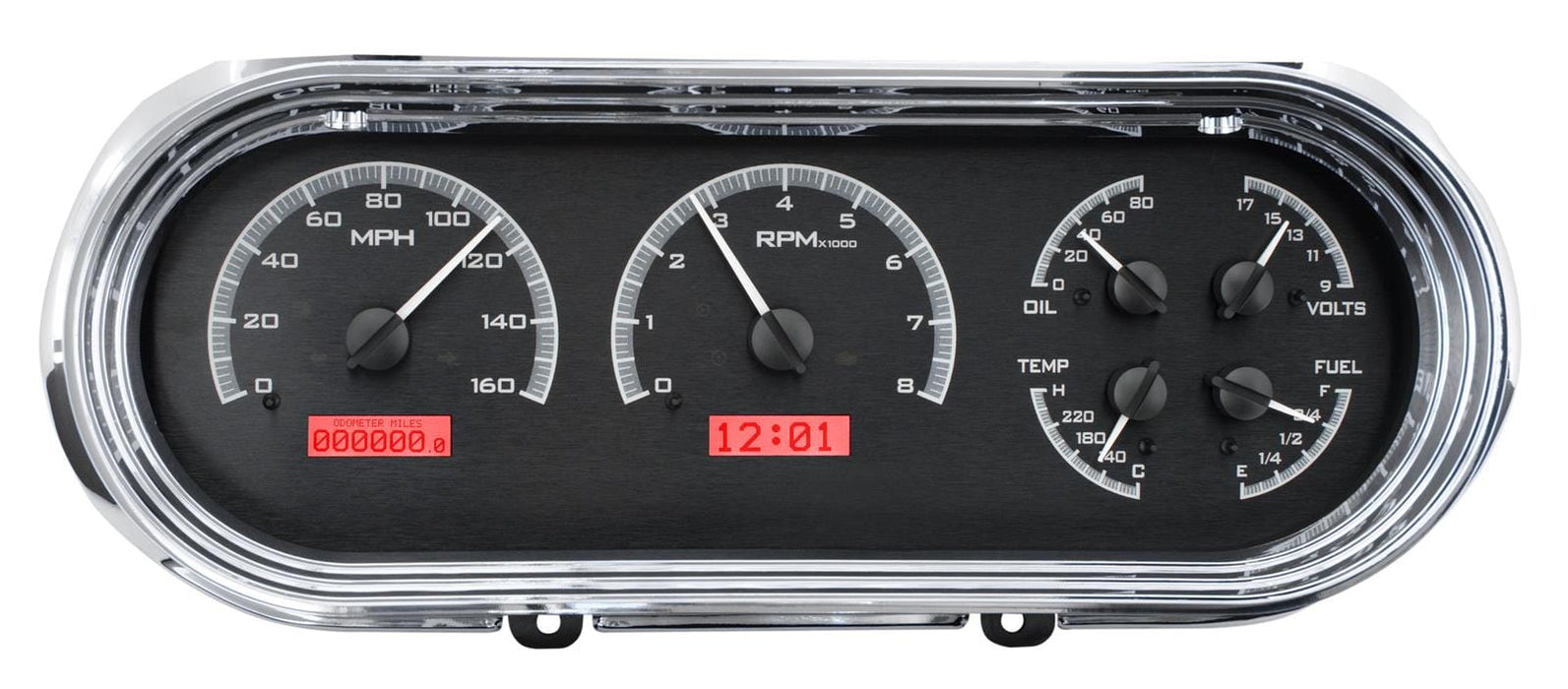 Dakota Digital Dakota Digital VHX Series Direct-Fit Analog Gauge Systems VHX-63C-NOV-C-R Autofit