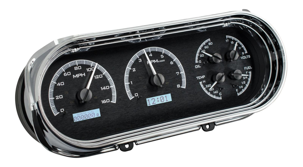 Dakota Digital Dakota Digital VHX Series Direct-Fit Analog Gauge Systems VHX-63C-NOV-K-W Autofit