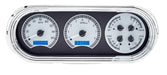 Dakota Digital Dakota Digital VHX Series Direct-Fit Analog Gauge Systems VHX-63C-NOV-S-W Autofit