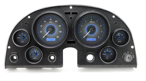 Dakota Digital Dakota Digital VHX Series Direct-Fit Analog Gauge Systems VHX-63C-VET-C-B Autofit