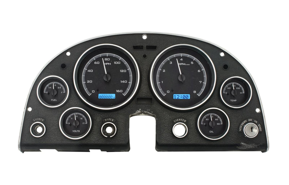 Dakota Digital Dakota Digital VHX Series Direct-Fit Analog Gauge Systems VHX-63C-VET-K-B Autofit