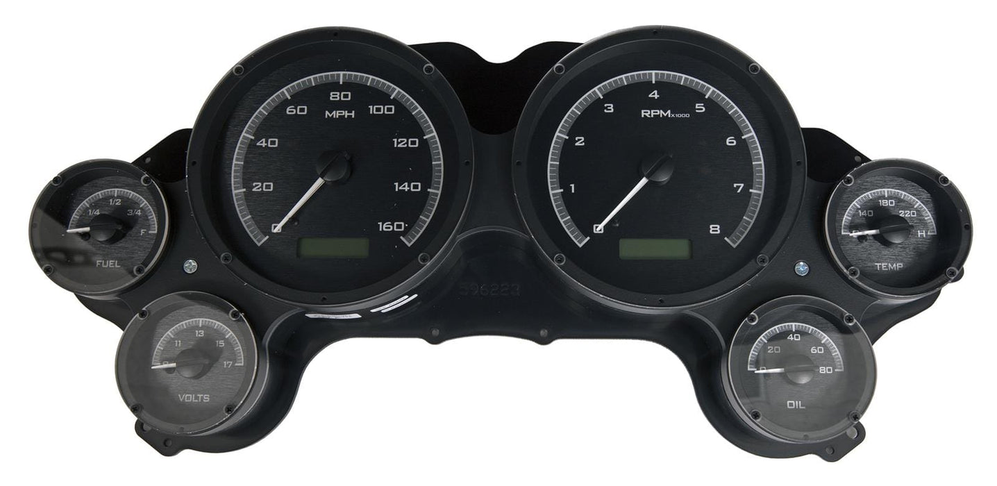 Dakota Digital Dakota Digital VHX Series Direct-Fit Analog Gauge Systems VHX-63C-VET-K-W Autofit