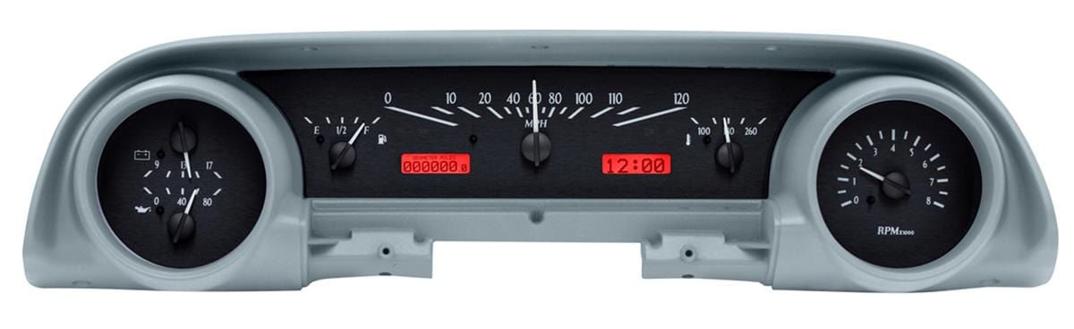 Dakota Digital Dakota Digital VHX Series Direct-Fit Analog Gauge Systems VHX-63F-GAL-K-R Autofit
