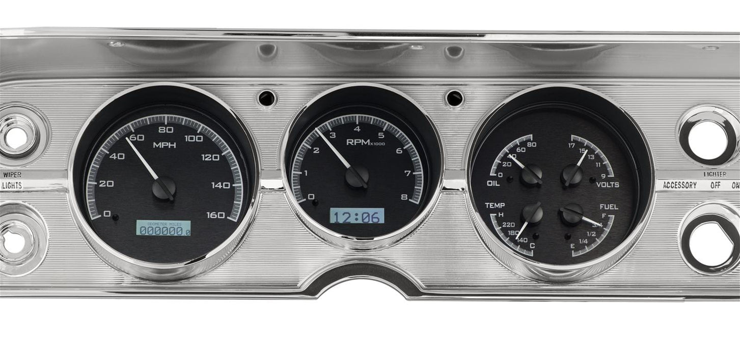 Dakota Digital Dakota Digital VHX Series Direct-Fit Analog Gauge Systems VHX-64C-CVL-K-R Autofit