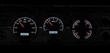 Dakota Digital Dakota Digital VHX Series Direct-Fit Analog Gauge Systems VHX-64C-CVL-K-W Autofit