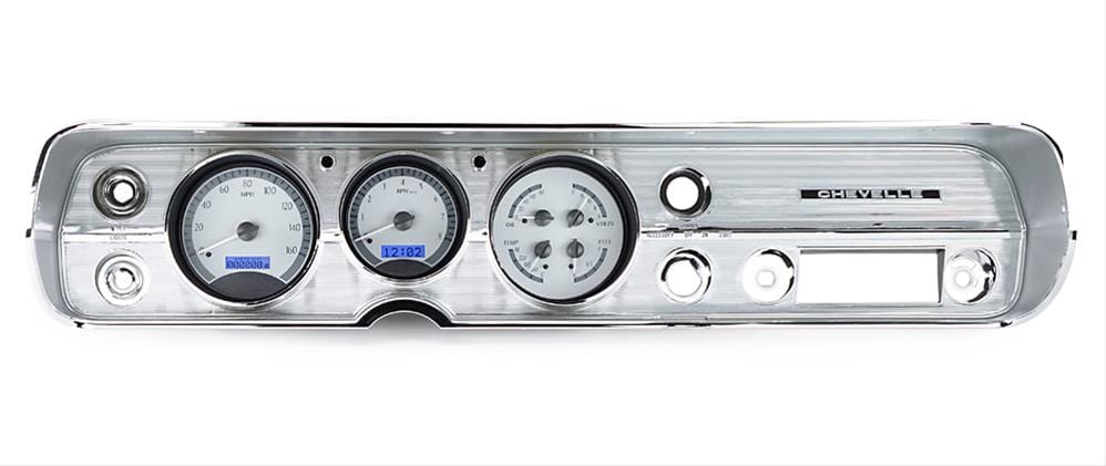 Dakota Digital Dakota Digital VHX Series Direct-Fit Analog Gauge Systems VHX-64C-CVL-S-B Autofit